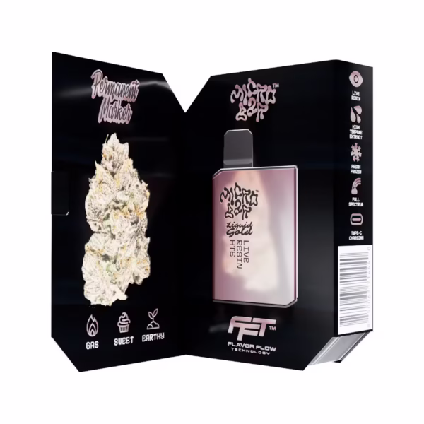 Permanent Marker (Hybrid) - Liquid Gold Live Resin 1g AIO