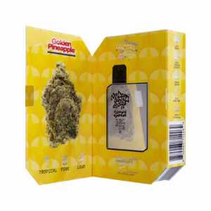 Golden Pineapple (Sativa) - Liquid Gold Live Resin 1g AIO
